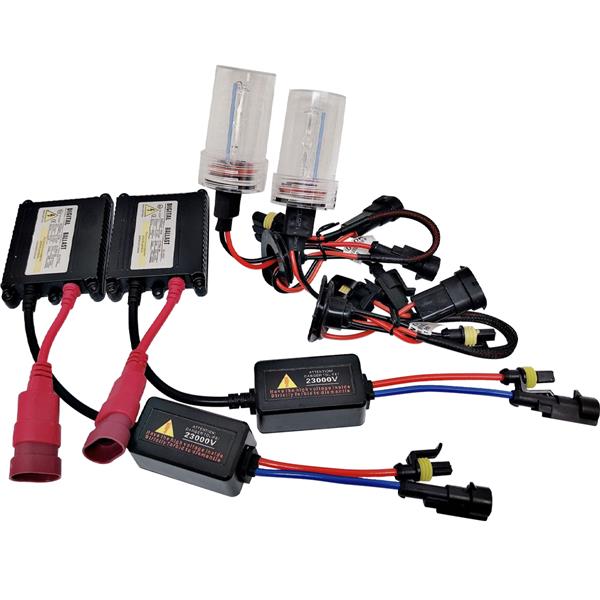 35W AC W/O CANBUS 9006 HB4 8000K HID Xenon Light Kit w/ Slim Ballasts