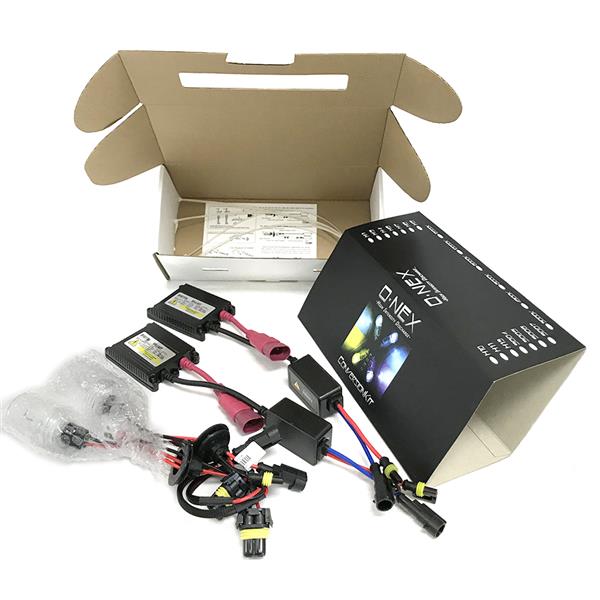 35W AC W/O CANBUS 9006 HB4 8000K HID Xenon Light Kit w/ Slim Ballasts