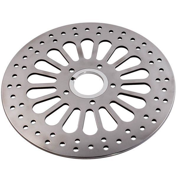 Stainless Steel Super Spoke 11.5&quot; Front Brake Rotor Rotors Brak Disk Fit Harley 1984-2013