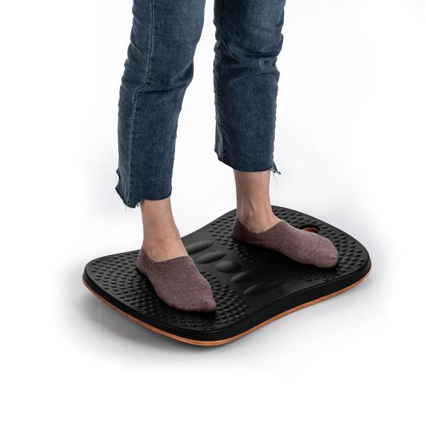 Anti-fatigue Comfort Balance Board Comfort Floor Mat Black