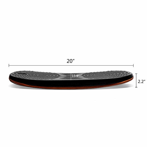 Anti-fatigue Comfort Balance Board Comfort Floor Mat Black