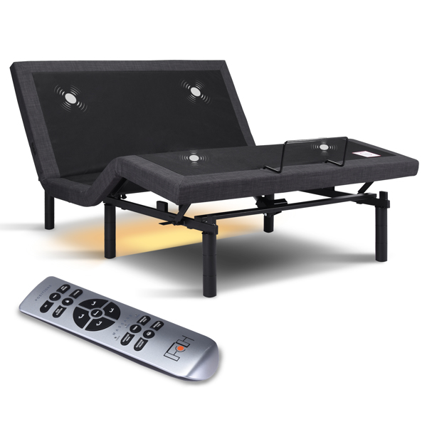 573.00lbs With 4 Points Massage, Dual Motors, Wireless Remote Control, Electric Lift Bed