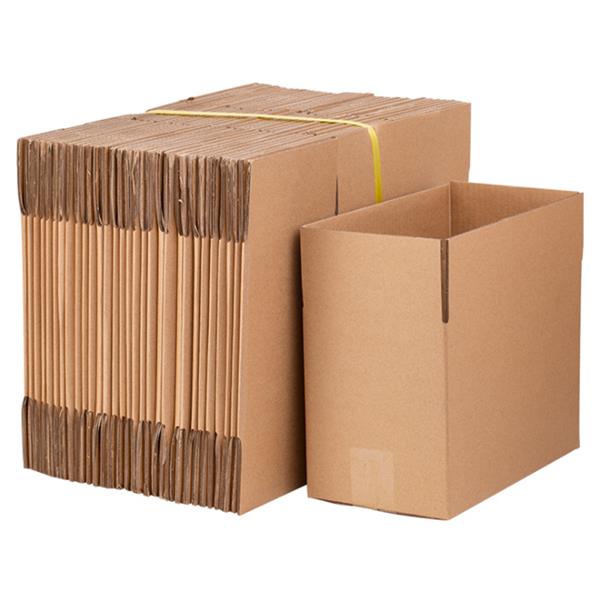 100 Corrugated Paper Boxes 8x6x4&quot;20.3*15.2*10cmYellow