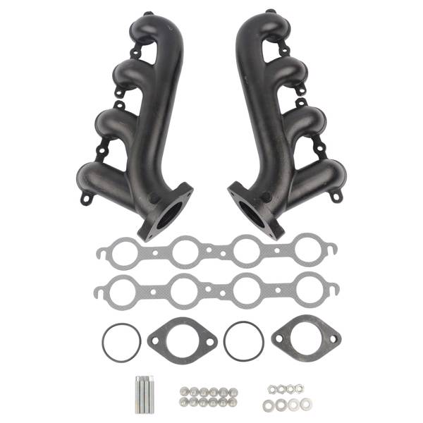 LS Swap Cast Iron Exhaust Manifold Header for Chevrolet LS1LS2LS3 4.8L 5.3L 6.0L
