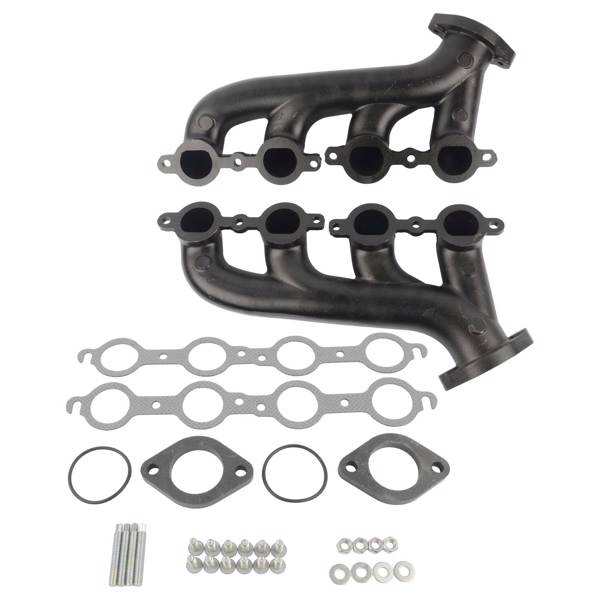 LS Swap Cast Iron Exhaust Manifold Header for Chevrolet LS1LS2LS3 4.8L 5.3L 6.0L