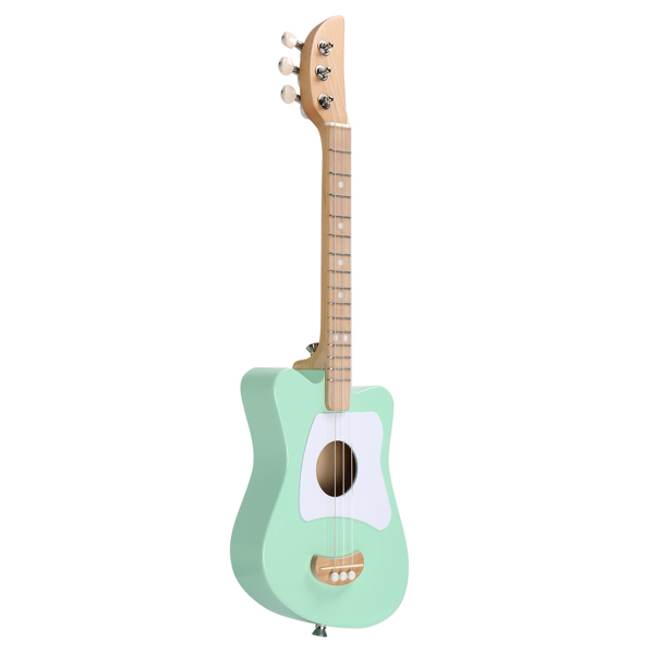 Mini 3 String  Basswood Acoustic Guitar Light Green