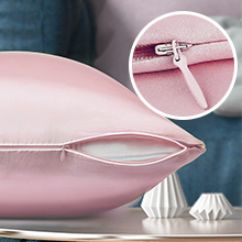 mulberry silk pillowcase 2 pack pink standard size set of 2 lacette blissy hair skin women 