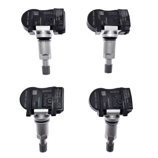 4Pcs Tire Pressure Sensor Monitor TPMS for Mazda BBM237140B BHA437140