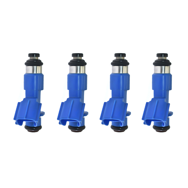 4pcs 12 Holes Fuel Injectors for 1996-2001 Acura Integra, 2002-2006 Acura RSX, 1996-2000 Honda Civic 16450-RWC-A01