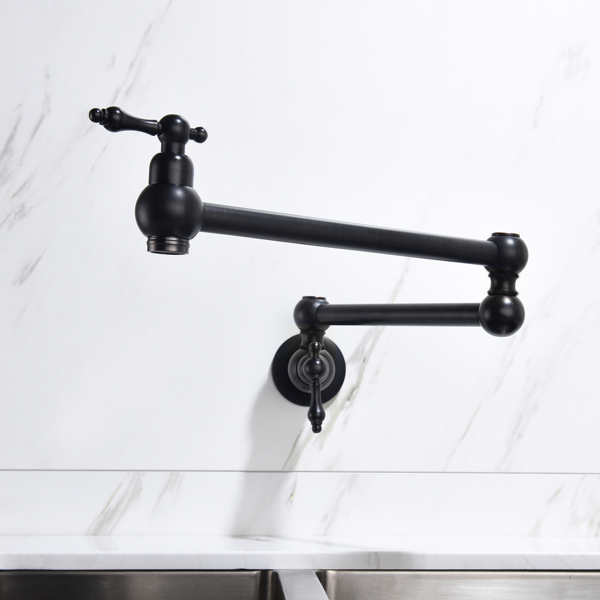 Folding faucet Pot Filler Faucet Wall Mount