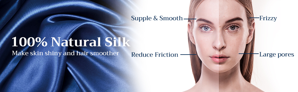silk pillowcase for hair and skin