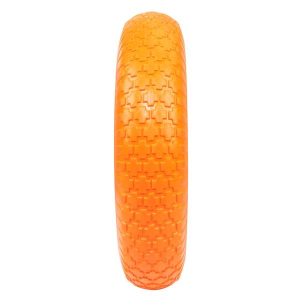 16&quot; Tool Car PU Solid Foaming Wheel Yellow