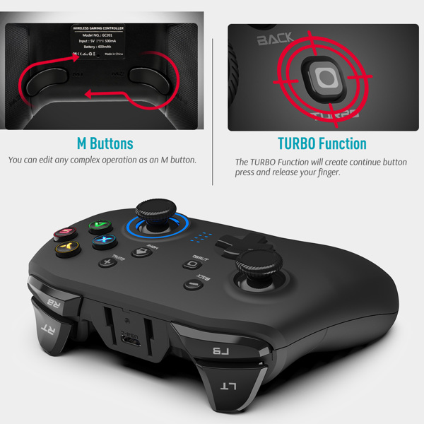 Forty4 Wireless Gaming Controller