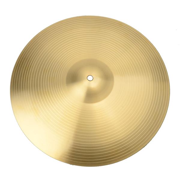 Professional 16&quot; 0.7mm Copper Alloy Crash Cymbal for Drum Set Golden