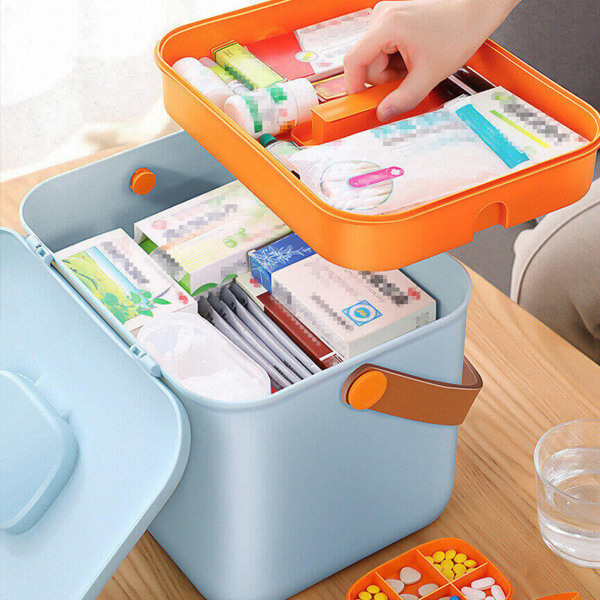 Joybos Household Double-Layer Medicine Box
