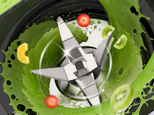 6-blade blender
