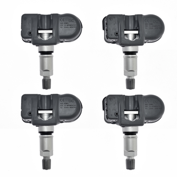 4Pcs TPMS Sensor 433MHZ OEM Tire Pressure Monitoring System Sensor Compatible for Dodge RAM  56029398AB, 56029400AE