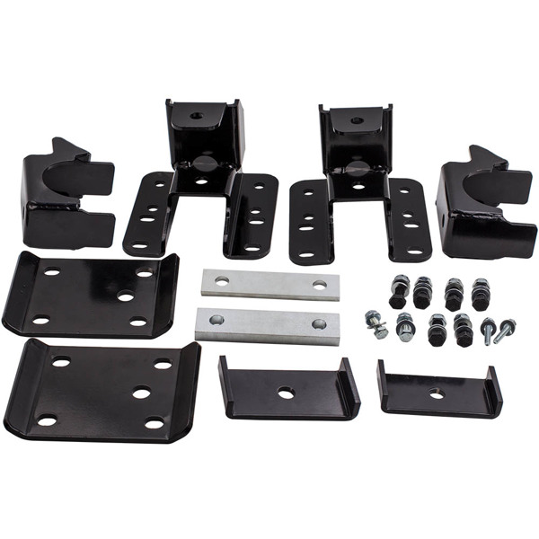 Flip Kit 5&quot; - 6&quot; Drop Rear Axle Lowering for Chevy Silverado 1500 &amp; for GMC Sierra 2007-2018