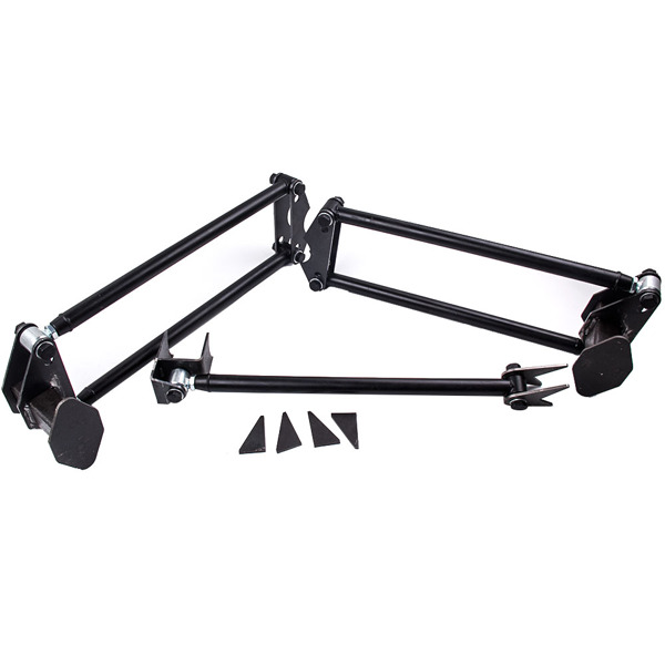 Universal Rear Weld On 4 Link Suspension Lift Kit Heavy Duty 24&quot; Steel Bars