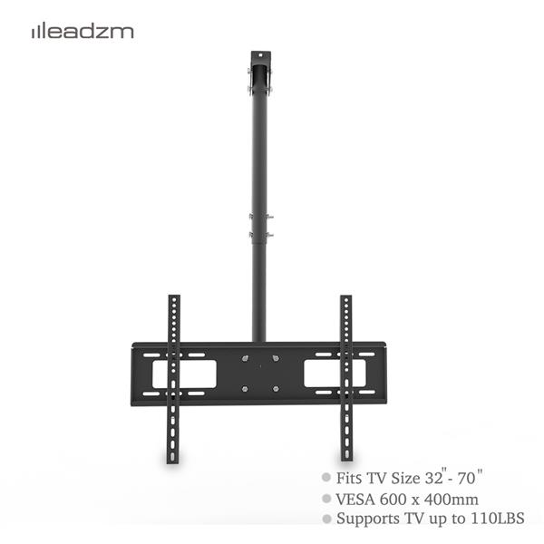 TMC-7006 Ceiling Mount TV Wall Bracket Roof Rack Pole Retractable For 32&quot;-70&quot; Flat Screen