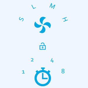 4 timer options