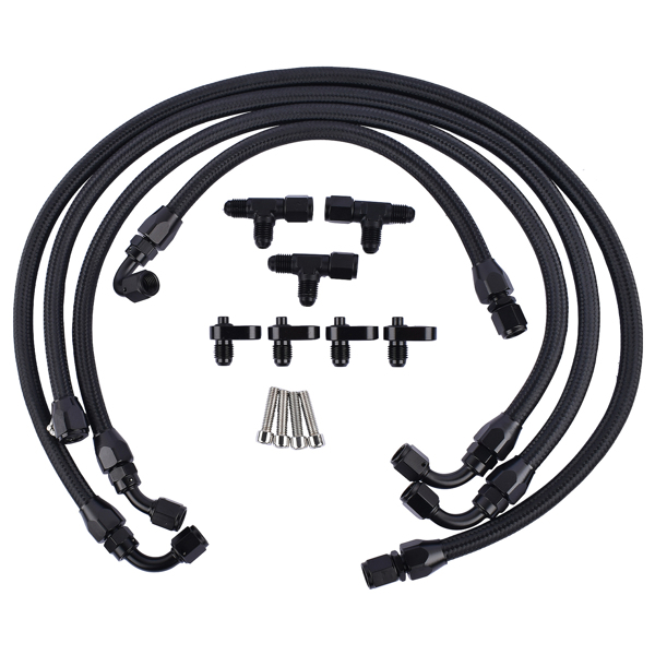 Complete FAST 102 &amp; 92 Steam Vent Kit(Hose &amp; Fitting) for LS1 LS6 LS3 Coolant