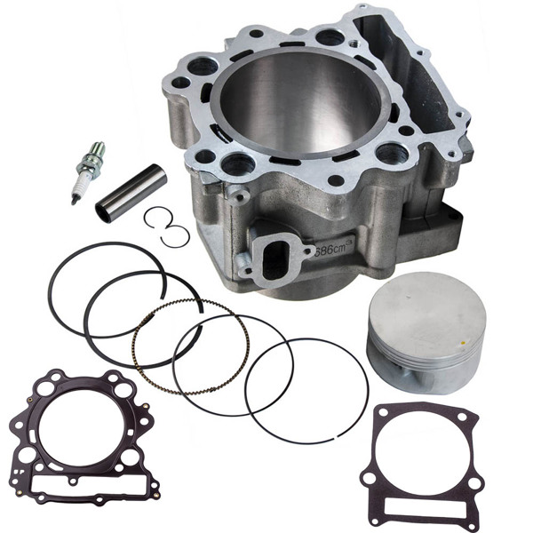 686cc For Yamaha Raptor 660R 102 Big Bore Cylinder Piston Wristpin Gasket Kit 05