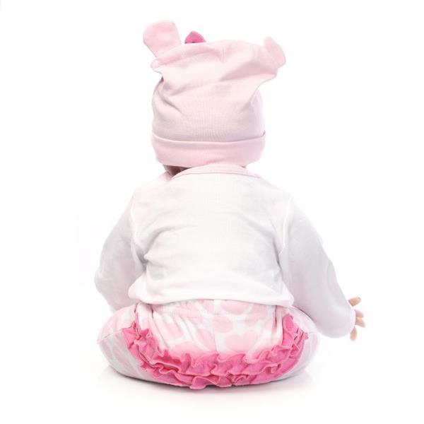 22&quot; Cute Simulation Baby Infant Toy Pink