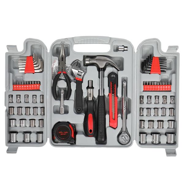 186pc Tool Set Grey &amp; Black