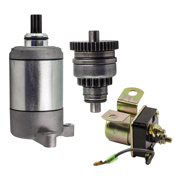 Starter Drive &amp; Relay Solenoid for Polaris ATV UTV Spotsman 500 1996-2002