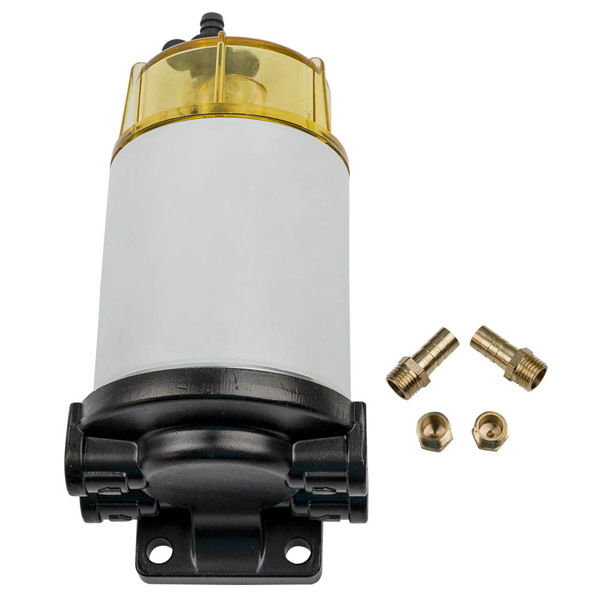 Water Separator Kit Fuel Filter System for Marine S3213 10Micron 3/8&quot;