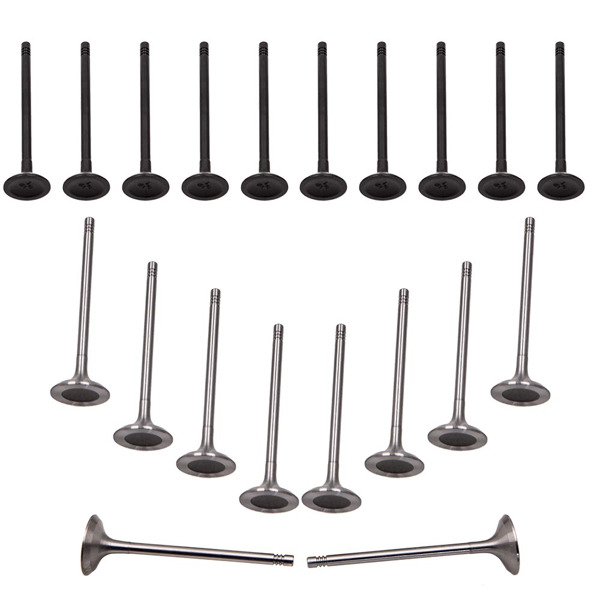 20pcs Intake &amp; Exhaust Valves 6mm Stem for Volvo XC60 XC70 XC90 2.5L 9454607 9454610