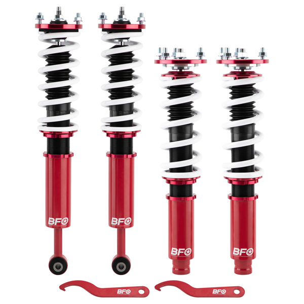 4pcs Shock Absorbers &amp; Springs Coilover Kit for Honda Accord 2003 2004 2005 2006 2007 height adjustment