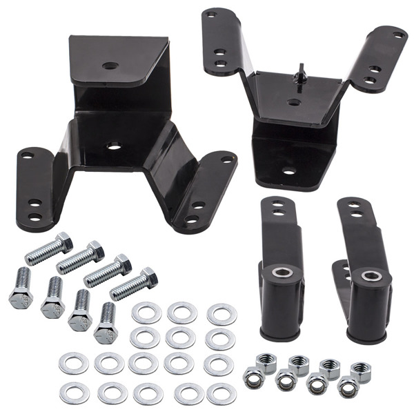 4&quot; Rear Drop Lowering Kit Hanger Shackle fit for Chevy for GMC C10 1973-87 2WD