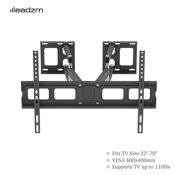 TMSS-104 32&quot;-70&quot; Corner Full Motion Articulating TV Wall Mount Bracket Max Weight 50Kg VESA 600*400