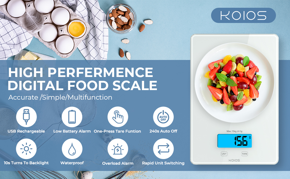 2021 Upgraded Food Scale