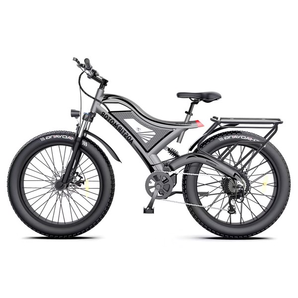 Hot Fat Tire Adults Electric Bicycle 26 In. Electric Mountain Bike All Terrain e-bike Ebike 48V 15AH S18