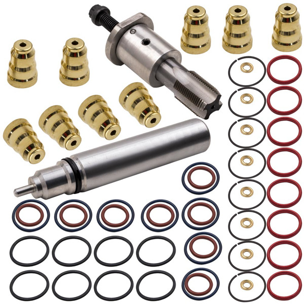Fuel Injector Sleeves Remover Installer Kit for Navistar T444E, DT466E Diesel Engines fit for Ford 7.3L Powerstroke 1994-2003
