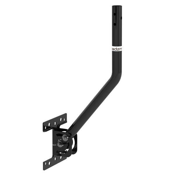 G01 Universal 180Adjustable TV Antenna J-Pole Aerial Bracket Black