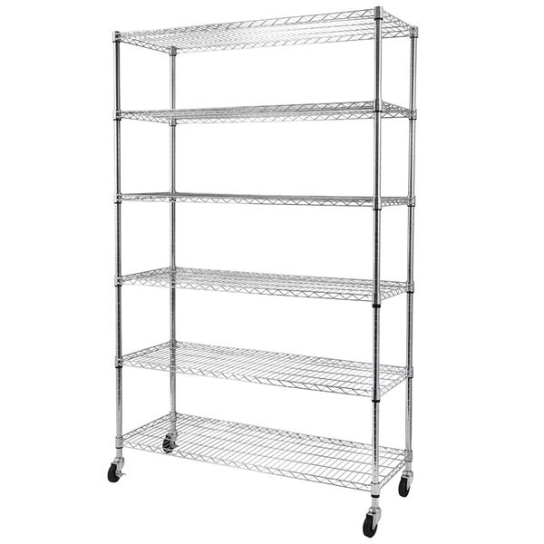 Heavy Duty 6-Shelf Shelving Storage Unit
