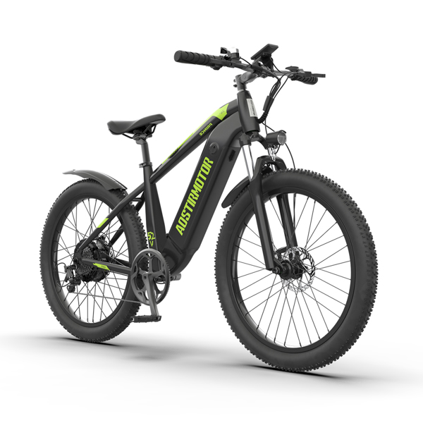 AOSTIRMOTOR new pattern 26&quot; 750W Electric Bike Fat Tire 52V15AH Removable Lithium Battery for Adults