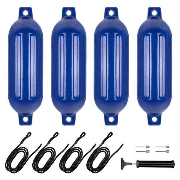 [LX] 6.5&quot;(D) x 23&quot;(L) Outdoor Yacht Crash Float Blue