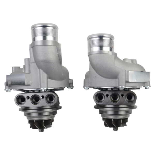 2Pcs Turbocharger Compressor Housing Cartridge Core for Audi A8 S6 S7 S8 2013-18 079145703E 079145704E