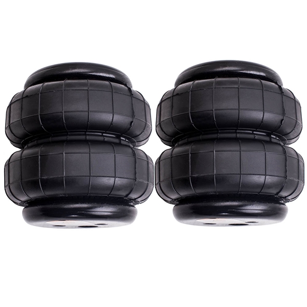 2 Packs Air Ride Suspension Bag Standard 2500 lb 1/2&quot;npt Single Port Heavy Duty