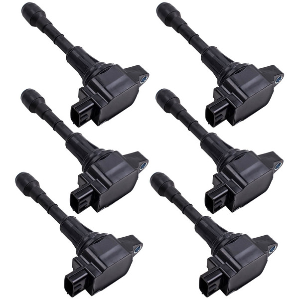 6x Spark Ignition Coil For Nissan 350Z Pathfinder 3.5L Infiniti G25 G35 M35 3.5L 22448JA11C