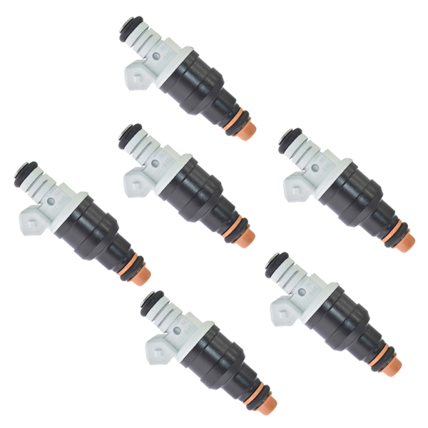 6Pcs Fuel Injectors for Ford 6 Cyl 3.8L 4.9L F1ZE-B4C