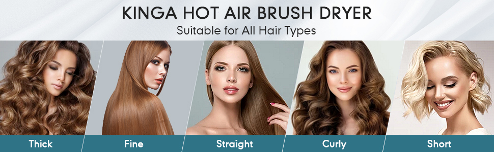 KINGA HOT AIR BRUSH DRYER