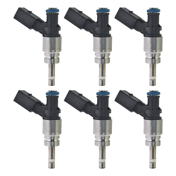 6Cps Fuel injectors For Audi A6 S6 Avant 2005-2011 A8 S8 quattro 08-10 06E906036E