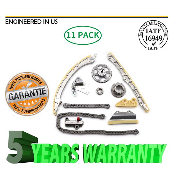 Timing Chain Kit Fit 03-07 Honda Accord CRV Element 2.4 DOHC VTEC K24A1 K24A4 A8