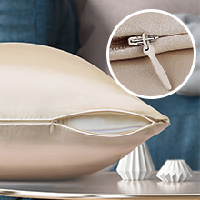 mulberry silk pillowcase 2 pack champange standard size set of 2 lacette blissy hair skin women 